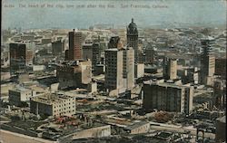 The Heart of the City, One Year After the Fire Postcard