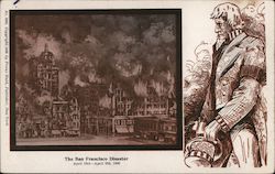 The San Francisco Disaster California Postcard Postcard Postcard