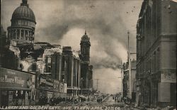 Larkin and Golden Gate Ave San Francisco, CA Postcard Postcard Postcard