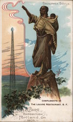 Sacajawea Statue San Francisco, CA Postcard Postcard Postcard