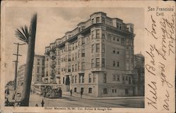 Hotel Majestic, N.W. Cor. Sutter & Gough Sts. Postcard