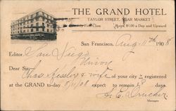 The Grand Hotel Postcard