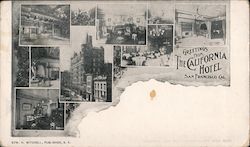 Greetings from The California Hotel Postcard