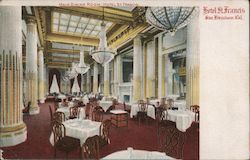 Main Dining Room Hotel St. Francis Postcard