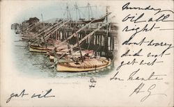 Fishermen's Wharf Postcard