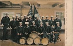 Bugle Squad and Colors - Yerba Buena Island Postcard