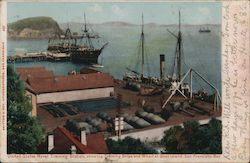 United States Naval Training Station Postcard