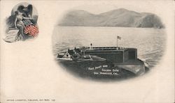 Fort Point and Golden Gate Postcard