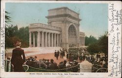 Music Stand, Golden Gate Park San Francisco, CA Postcard Postcard Postcard