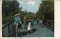 Children's Quarters, Golden Gate Park San Francisco, CA Postcard Postcard Postcard