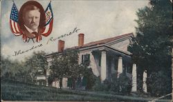 Bulloch Hall Roswell, Ga. Home of President Roosevelt's Mother Postcard