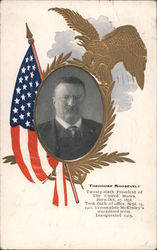 Theodore Roosevelt Twenty-sixth President of The United States Postcard