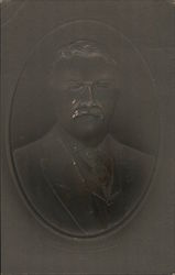 Embossed Portrait - Theodore Roosevelt 1856 Postcard