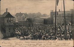 President Roosevelt at Waverly, N.Y> Theodore Roosevelt Postcard Postcard Postcard