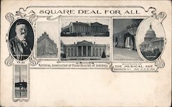 A Square Deal For All National Association of Piano Dealers of America Postcard