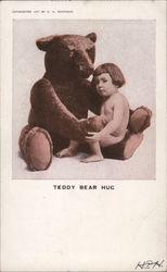 Teddy Bear Hug Theodore Roosevelt H. N. Northrop Postcard Postcard Postcard