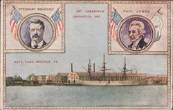 Jamestown Exposition 1607-1907, Navy Yard, Norfolk, VA Postcard