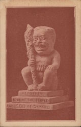 Teddykin Idol of the People and God of Success Postcard