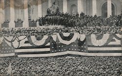 Inaugurating the President of the U.S. March 4th, Washington, D.C. Postcard