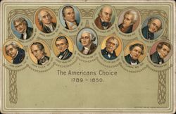 The Americans Choice 1789-1850. Theodore Roosevelt Postcard Postcard Postcard