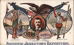 Souvenir Jamestown Exposition. Postcard