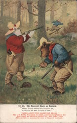 No. 31. The Roosevelt Bears as Hunters. Postcard