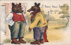 I have been hunting for you. Theodore Roosevelt Postcard Postcard Postcard