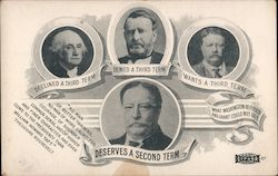 Political Card of Roosevelt Supporting President Taft Theodore Roosevelt Postcard Postcard Postcard