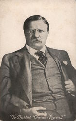 For President Theodore Roosevelt Postcard Postcard Postcard