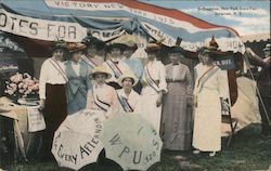 Suffragettes, New York State Fair, Syracuse, N.Y. Postcard