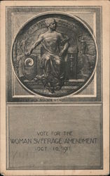 Vote for the Woman Suffrage Amendment Postcard