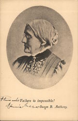 Failure is Imossible! Susan B. Anthony Postcard