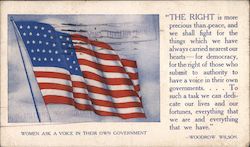 Rare: Women Ask a Voice in Their Own Government Postcard