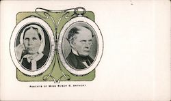 Parents of Miss Susan B. Anthony Postcard