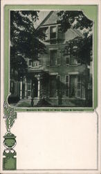 Madison St. Home of Miss Susan B. Anthony Postcard