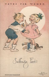 Suffrage First! Postcard