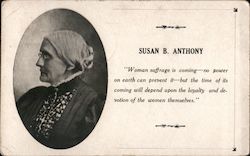 Susan B. Anthony Postcard