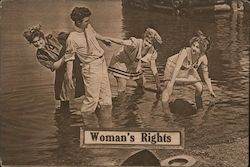 Woman's Rights Postcard