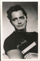 John Derek Postcard