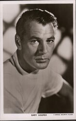 Gary Cooper - A Samuel Goldwyn Player Actors Postcard Postcard Postcard