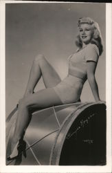 Ginger Rogers Postcard