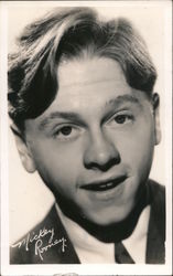 Mickey Rooney Postcard