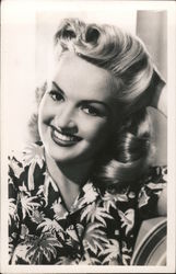 Betty Grable Postcard