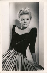 June Haver Postcard