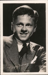 Mickey Rooney Postcard