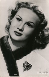 Virginia Mayo Postcard