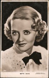 Bette Davis - Warner Bros & Vitaphone Pictures Actresses Postcard Postcard Postcard