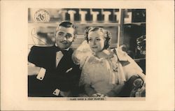 Clarke Gable & Joan Crawford Postcard