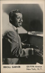 Erroll Garner - 520 Fifth Avenue New York, N.Y. Postcard