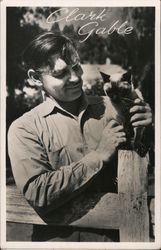 Clark Gable Postcard